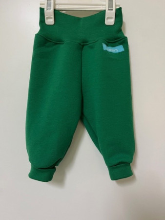 Byxor grön jogging storlek 62, 155:-