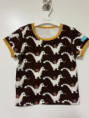 T-shirt brun, drake storlek 92, 190:-